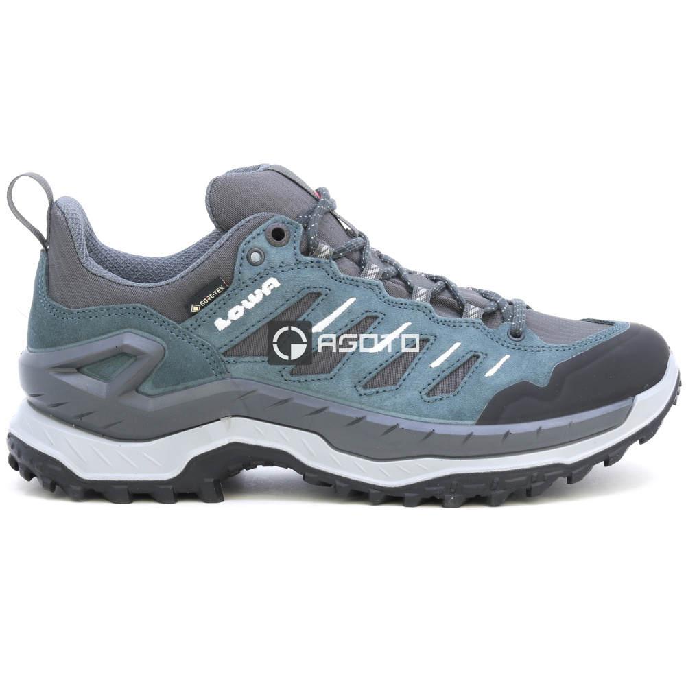 detail LOWA Innovo GTX Lo modrá pánská outdoor obuv membrána Gore-Tex®