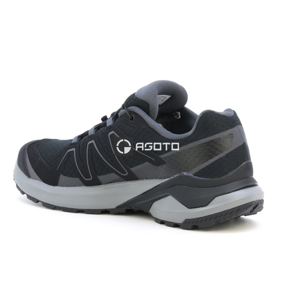 detail SALOMON Examotion GTX Black černá pánská outdoor obuv membrána Gore-Tex®