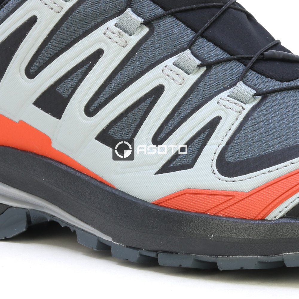detail SALOMON XA PRO 3D V9 GTX šedá pánská outdoor obuv membrána Gore-Tex®