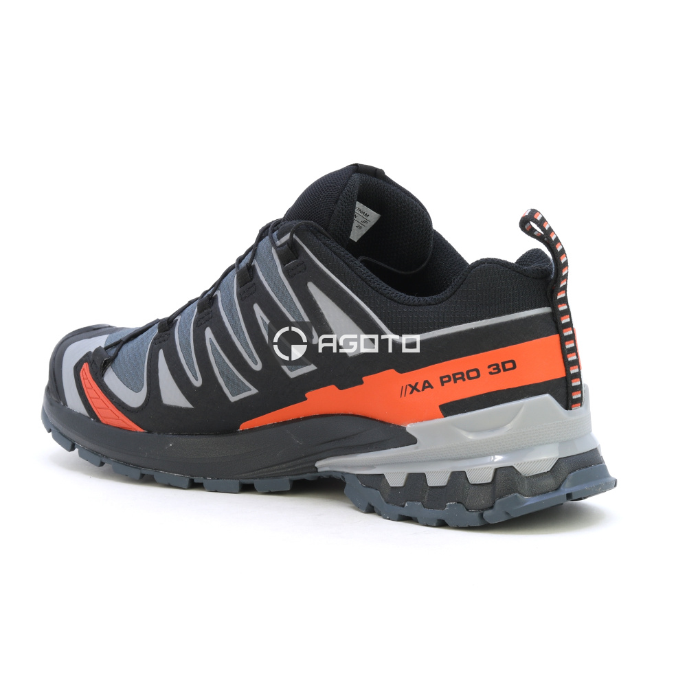 detail SALOMON XA PRO 3D V9 GTX šedá pánská outdoor obuv membrána Gore-Tex®