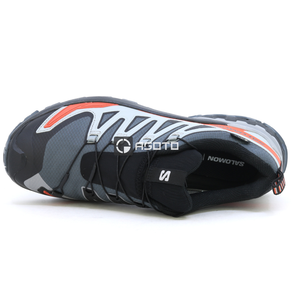 detail SALOMON XA PRO 3D V9 GTX šedá pánská outdoor obuv membrána Gore-Tex®