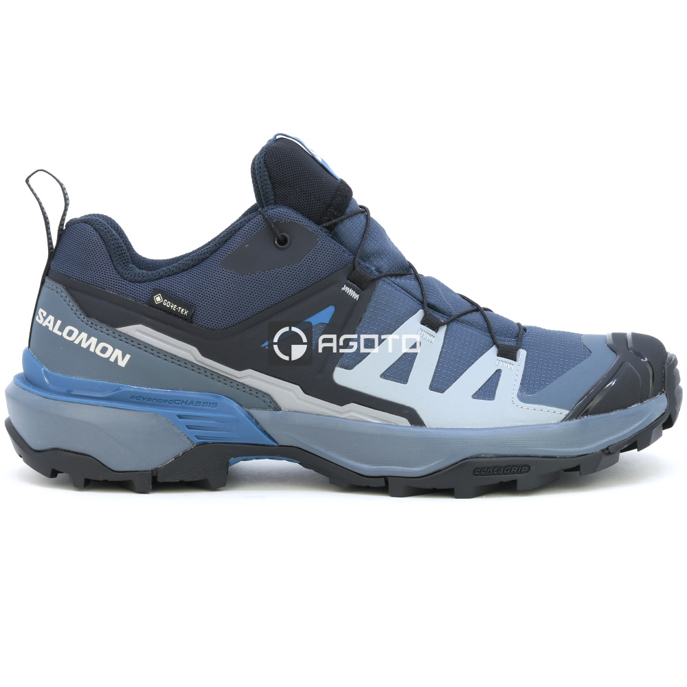 detail SALOMON X Ultra 360 GTX modrá pánská outdoor obuv membrána Gore-Tex®
