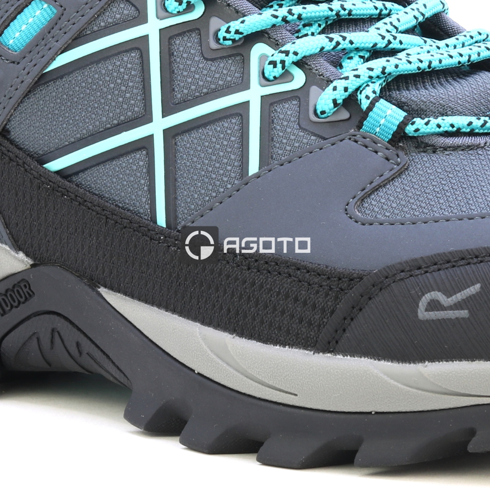 detail REGATTA Samaris III Low sivá dámska outdoorová obuv s membránou Isotex