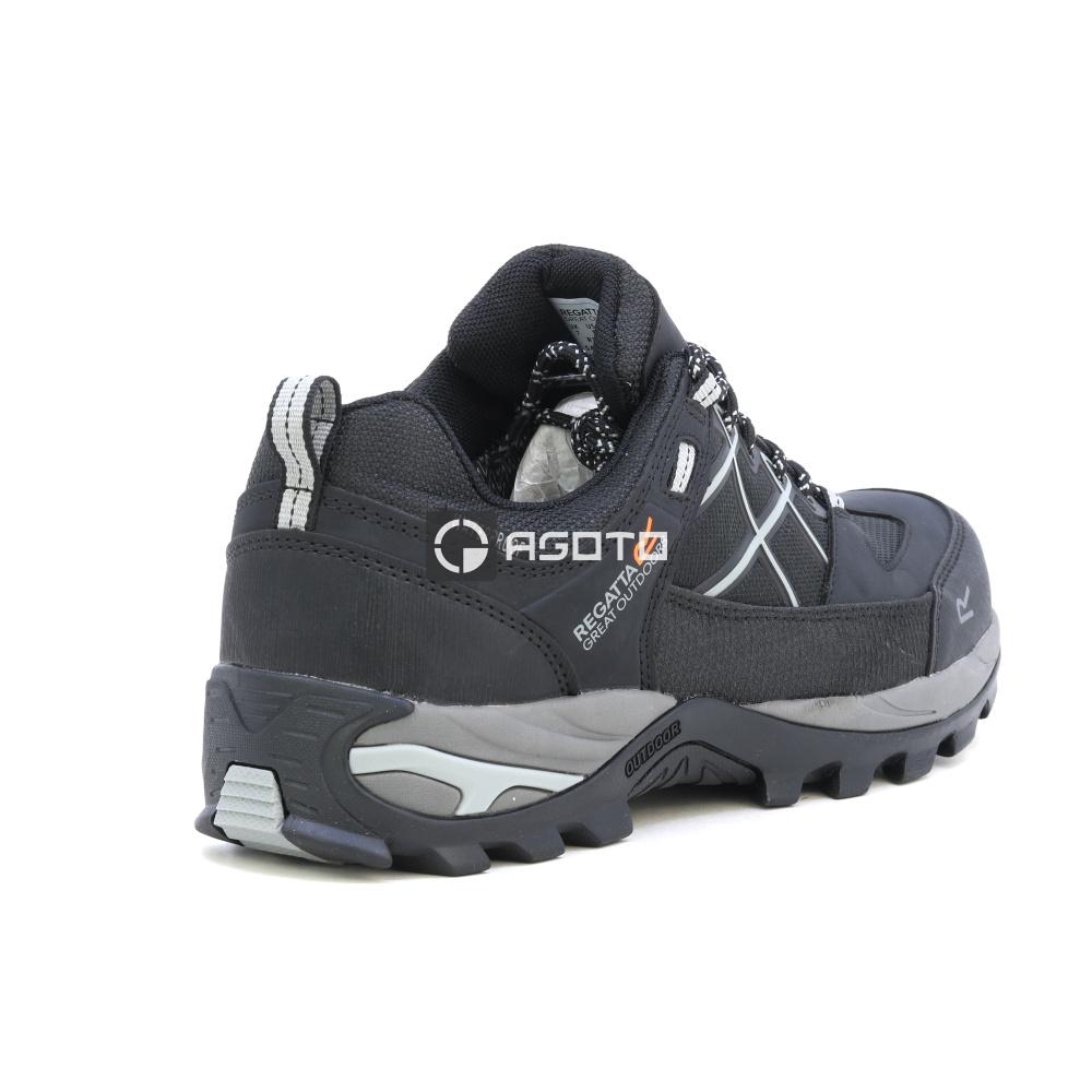 detail REGATTA Samaris III Low černá pánská outdoor obuv ISOTEX membrána