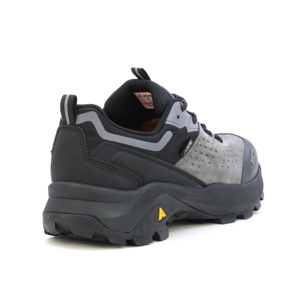 detail Humtto Outdoor Devon sivá pánska kožená pohodlná outdoorová obuv