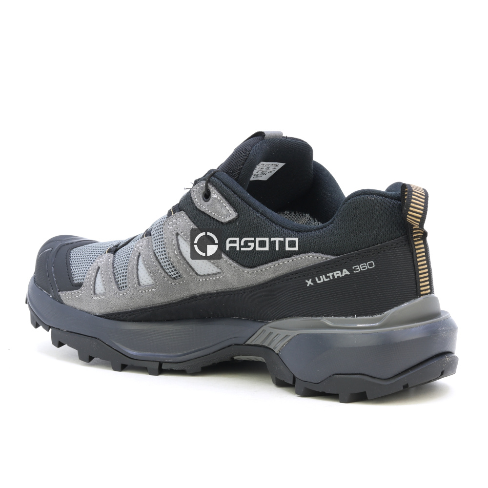 detail SALOMON X Ultra 360 LTR GTX sivá pánska outdoorová obuv s membránou Gore-Tex®