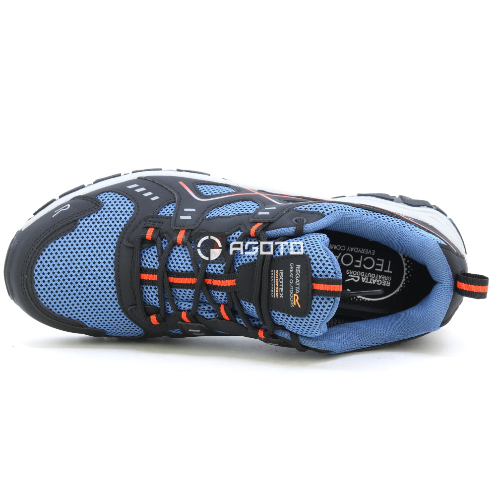 detail REGATTA Vendeavour modrá pánska priedušná a pohodlná outdoorová obuv