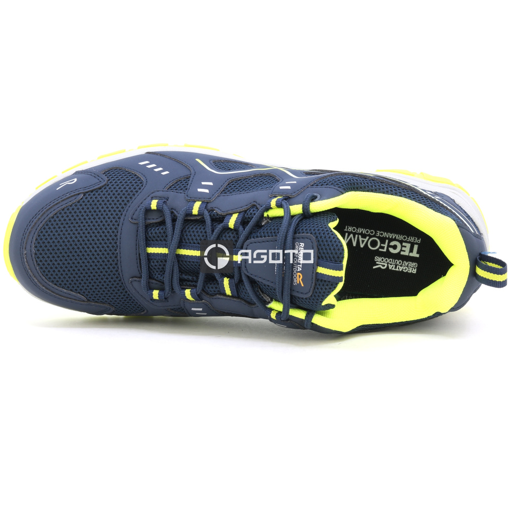 detail REGATTA Vendeavour modrá pánska priedušná a pohodlná outdoorová obuv