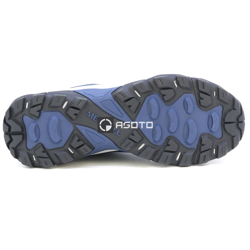 detail MERRELL Speed Strike 2 GTX modrá pánska outdoorová obuv s membránou Gore-Tex®