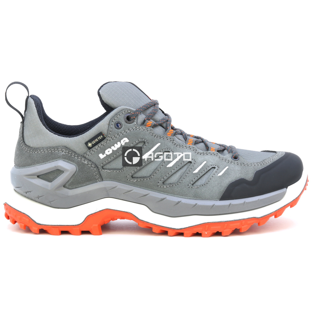 detail LOWA Innovo GTX Lo sivá pánska outdoor obuv, membrána Gore-Tex®