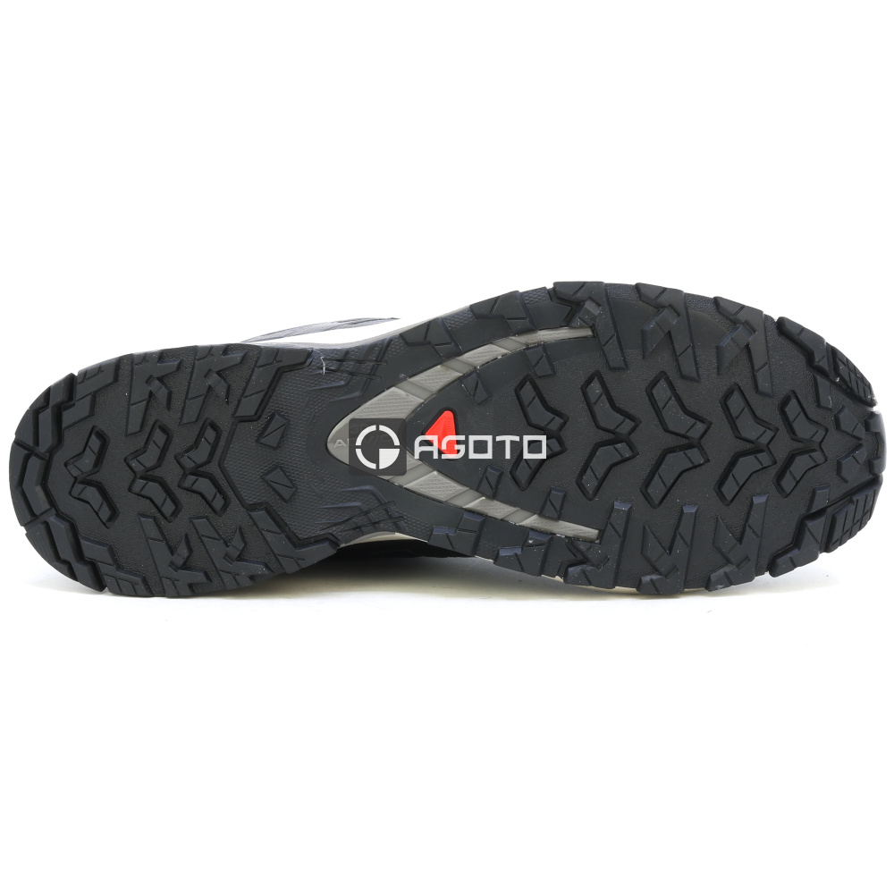 detail SALOMON XA PRO 3D V9 čierna pánska ľahká outdoorová obuv, ktorá dýcha
