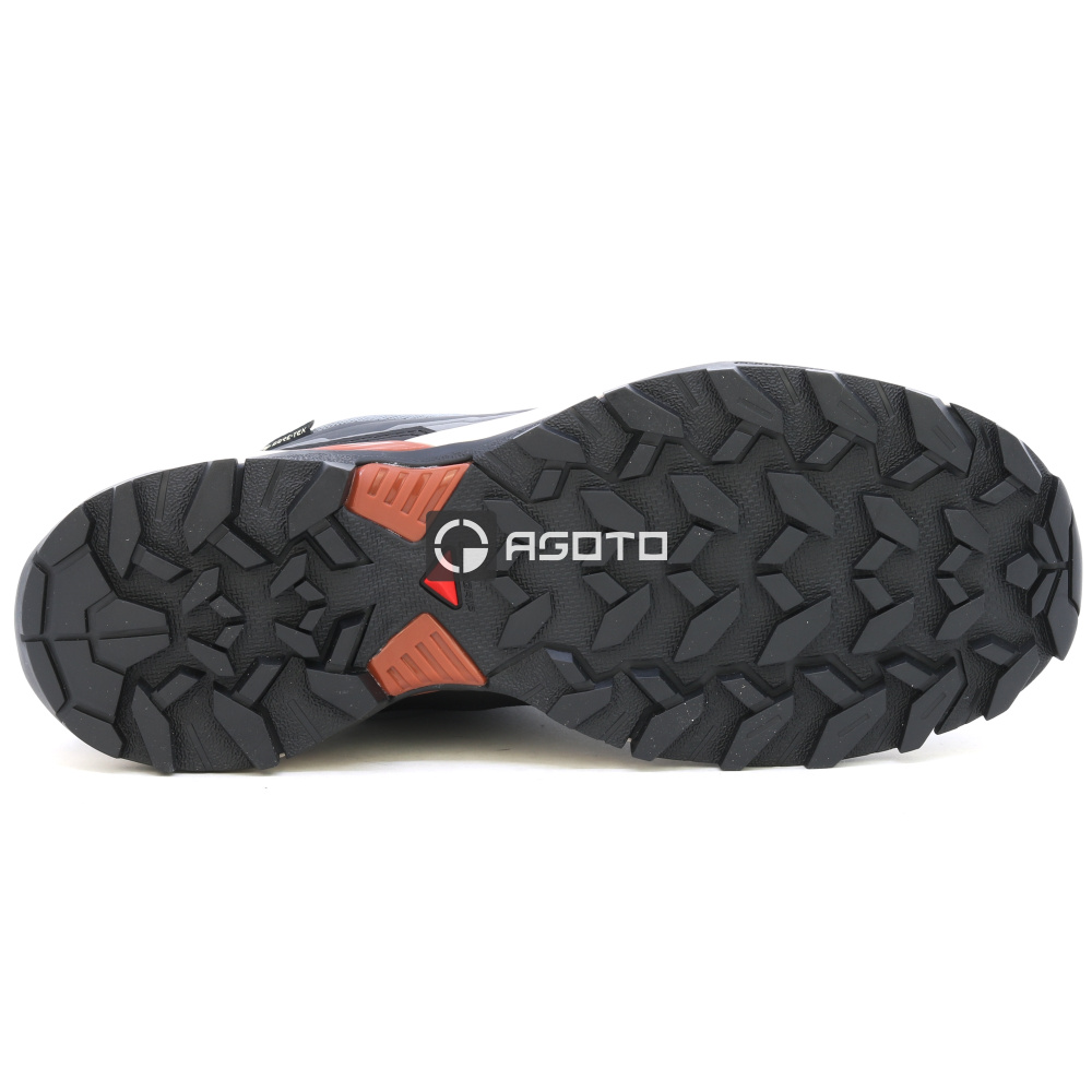 detail SALOMON X ULTRA 360 GTX sivá pánska outdoorová obuv s membránou Gore-Tex®