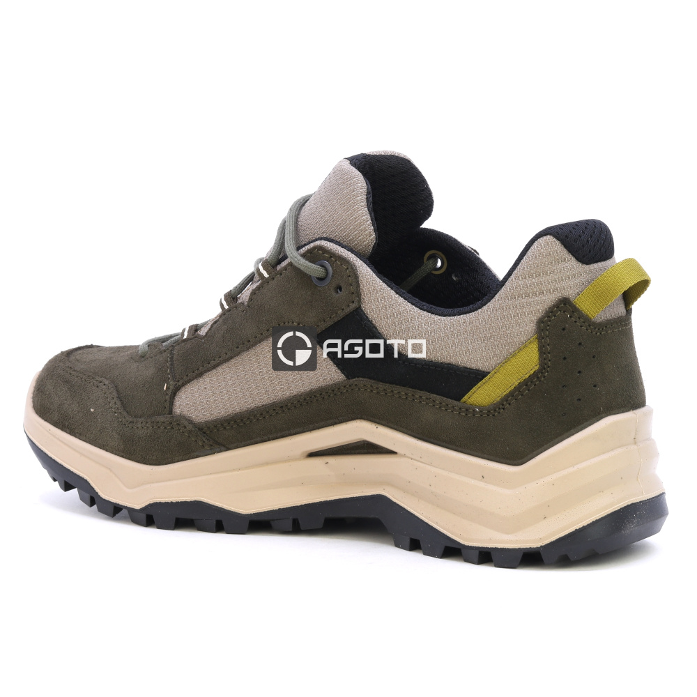 detail LOWA Ventierra GTX hnedá pánska kožená outdoorová obuv s membránou Gore-Tex®