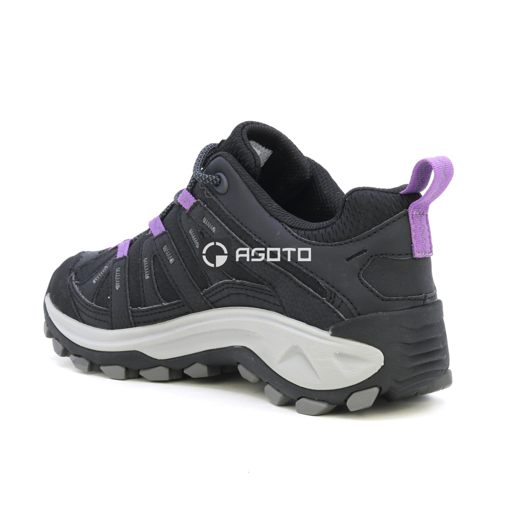 detail MERRELL Claypool 2 Sport GTX čierna dámska outdoorová obuv, Gore-Tex® membrána