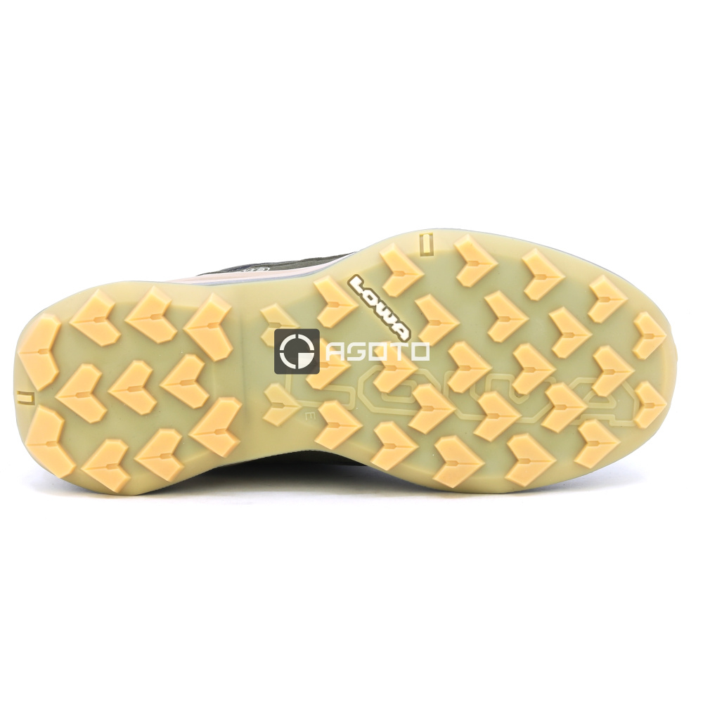 detail LOWA MADDOX PRO GTX LO olivová pánska outdoorová obuv s membránou Gore-Tex®