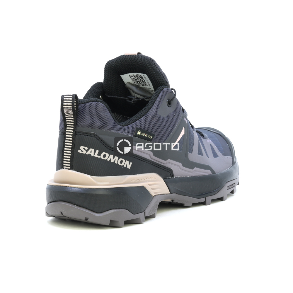 detail SALOMON X ULTRA 360 GTX W 9 fialová dámska outdoorová obuv, membrána Gore-Tex®