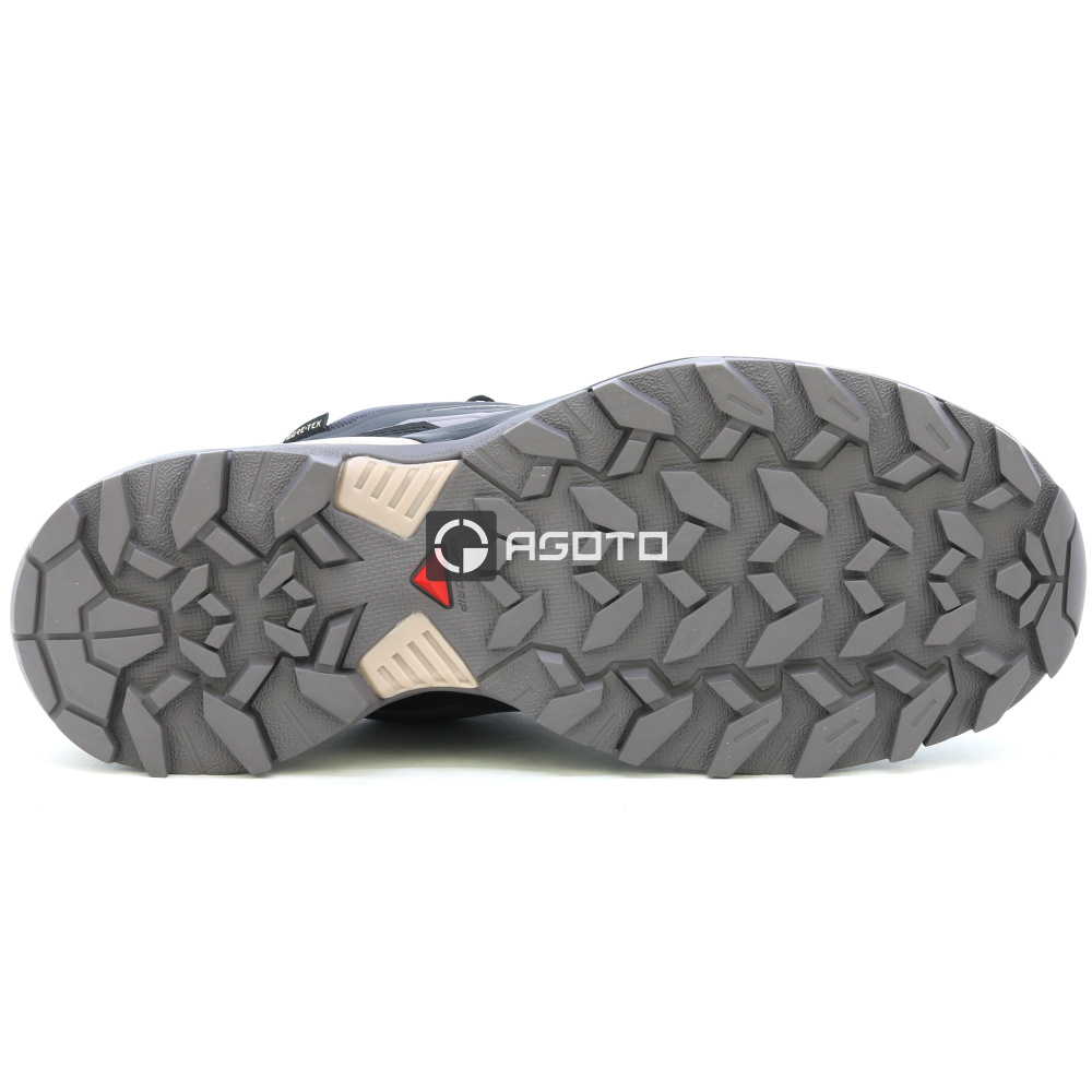 detail SALOMON X ULTRA 360 GTX W 9 fialová dámska outdoorová obuv, membrána Gore-Tex®
