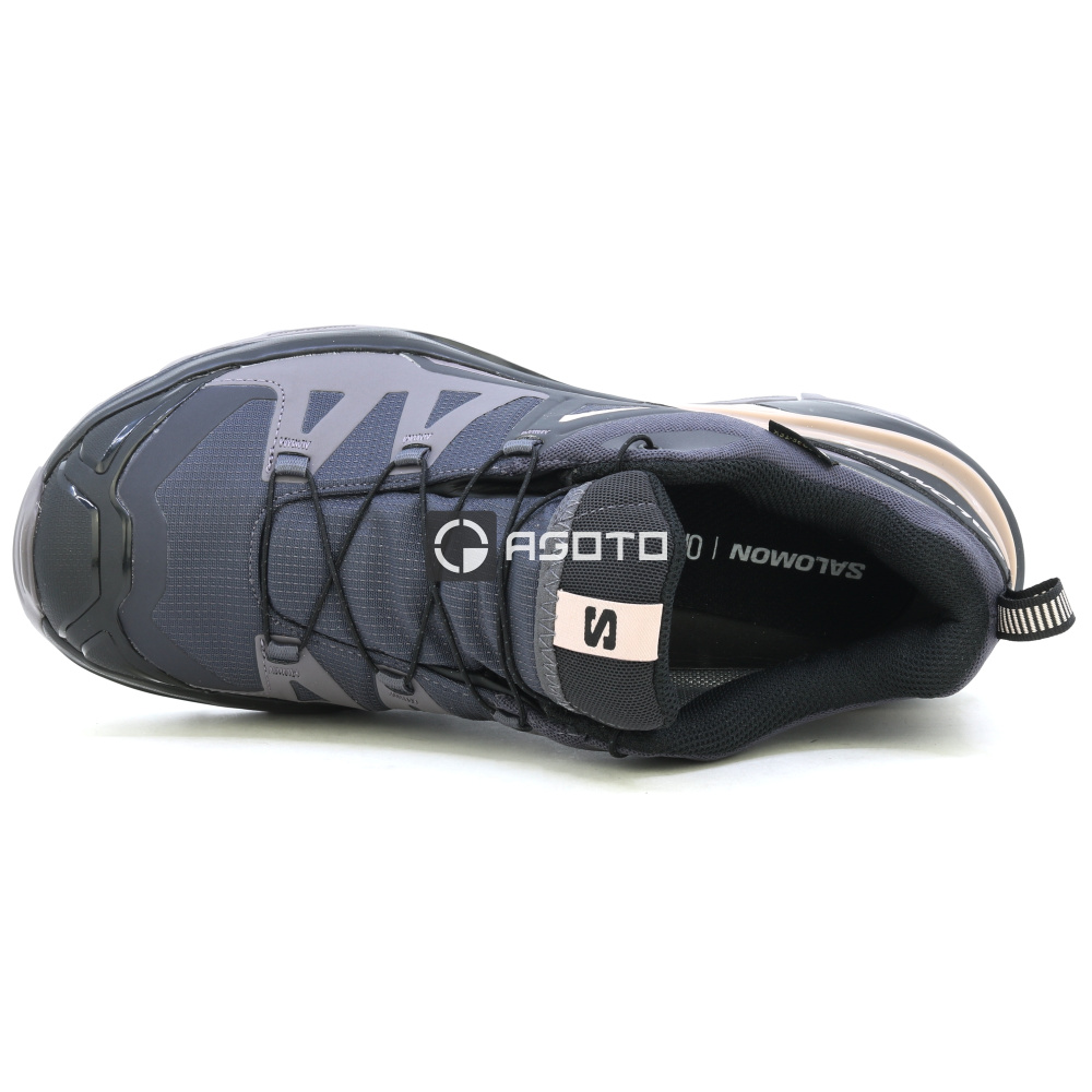 detail SALOMON X ULTRA 360 GTX W 9 fialová dámska outdoorová obuv, membrána Gore-Tex®