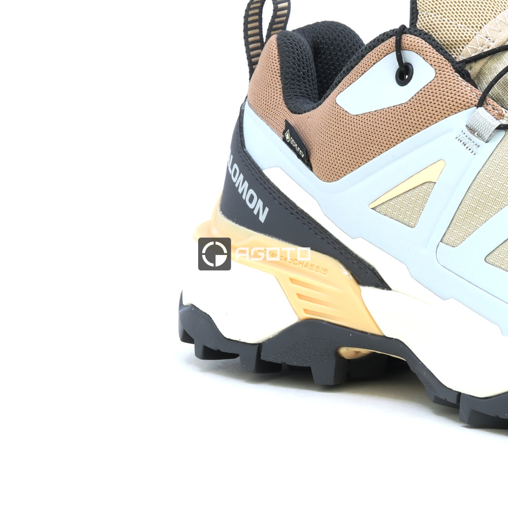 detail SALOMON L45395300 X ULTRA 360 GTX W béžová dámska outdoorová obuv, membrána GORE