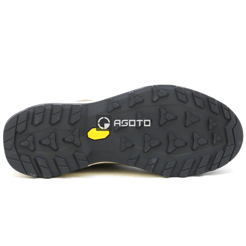 detail LOWA Explorer GTX béžová pánska kožená outdoorová obuv s membránou GORE-TEX