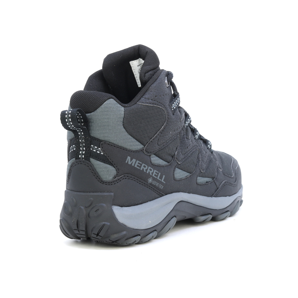 detail MERRELL West Rim Sport MID GTX černá pánská outdoor obuv GORE-TEX® membrána