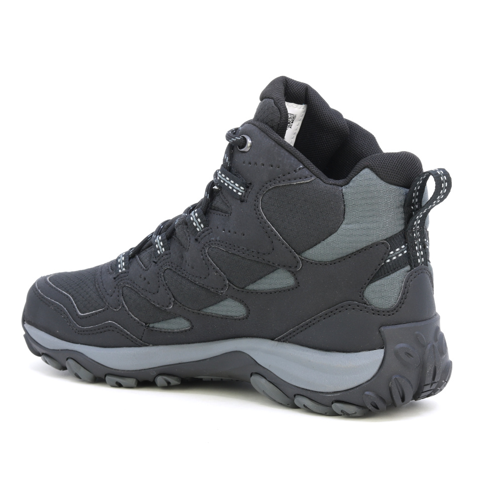 detail MERRELL West Rim Sport MID GTX černá pánská outdoor obuv GORE-TEX® membrána