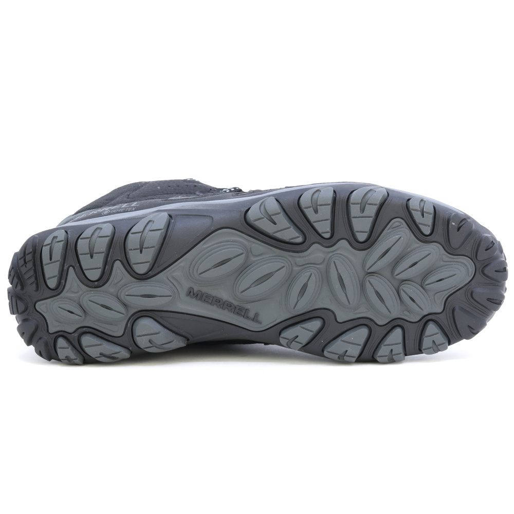 detail MERRELL West Rim Sport MID GTX černá pánská outdoor obuv GORE-TEX® membrána