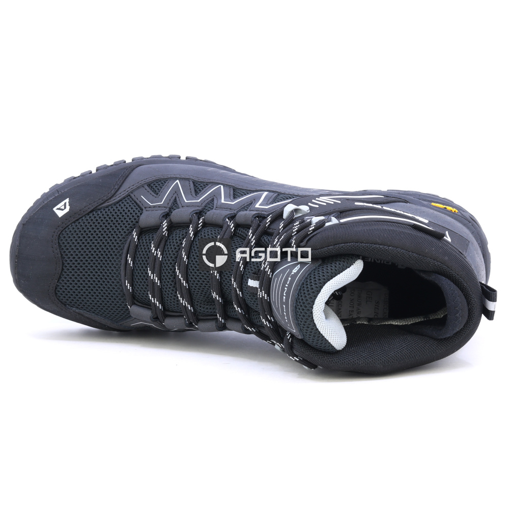 detail ALPINE PRO Gudere černá pánská outdoor obuv PTX membrána