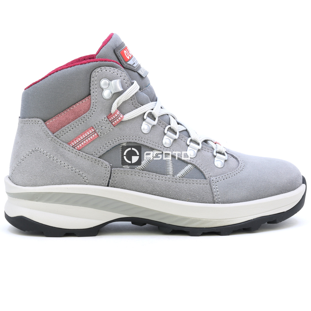 detail OLANG Alpine 849 šedá dámská outdoor kožená obuv s membránou Olantex
