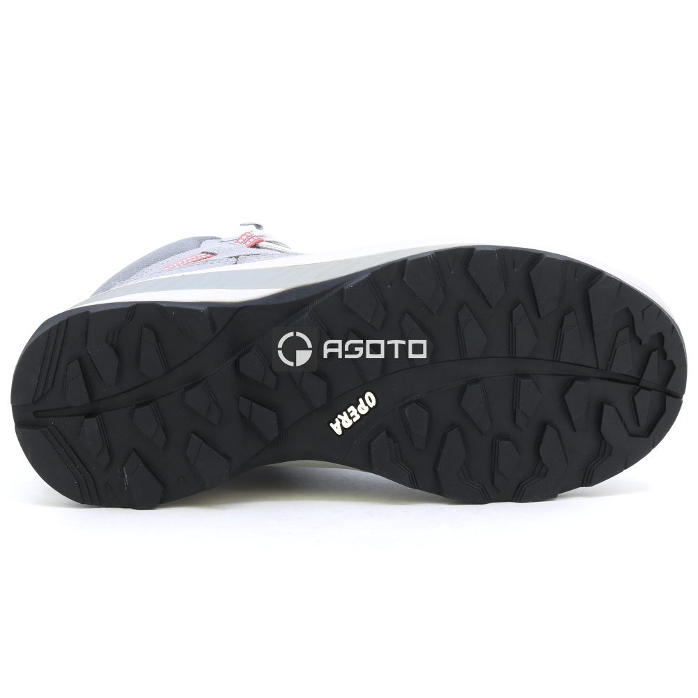 detail OLANG Alpine 849 šedá dámská outdoor kožená obuv s membránou Olantex