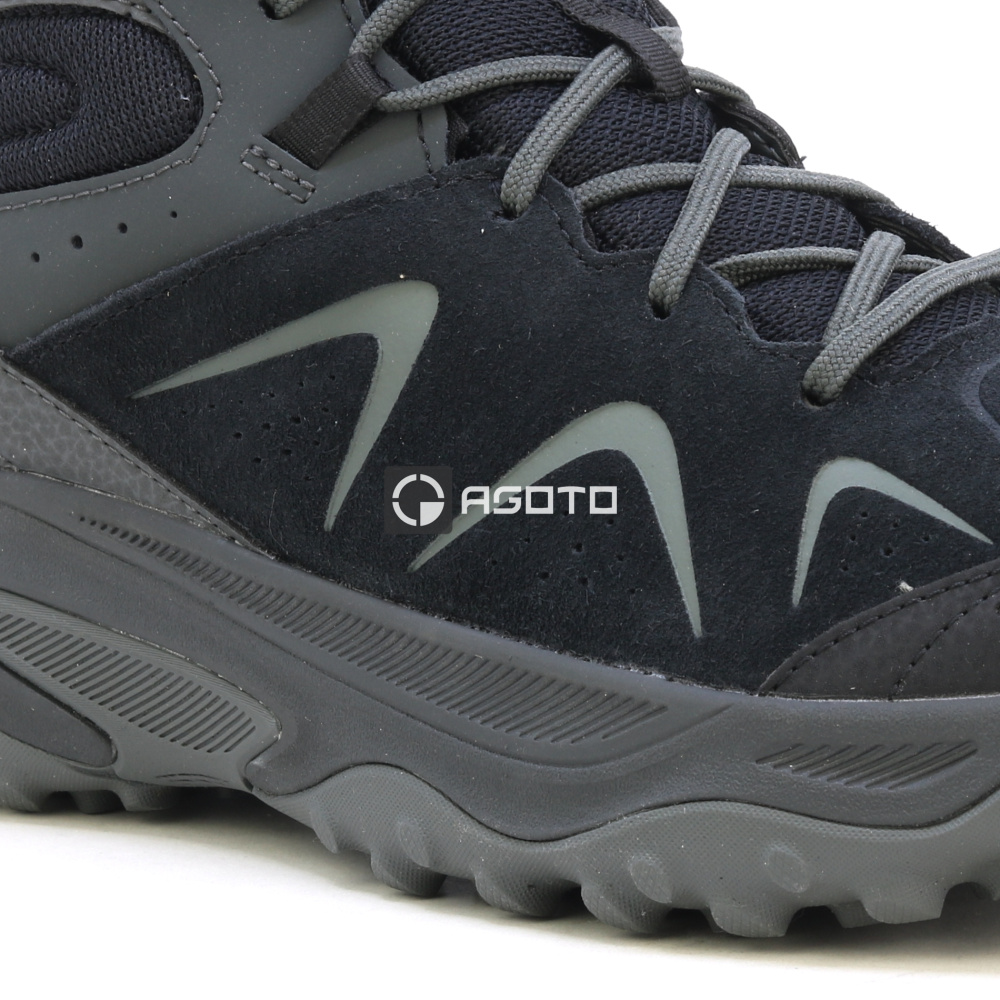 detail MERRELL YOKOTA 3 MID GTX black černá pánská outdoor obuv GORE-TEX® membrána