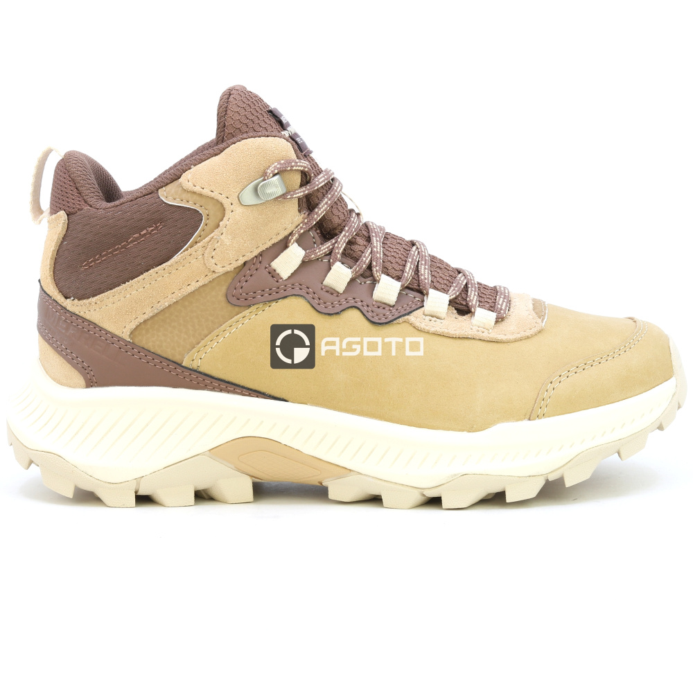 detail MERRELL SPEED STRIKE 2 MID LTR WP lat písková dámská outdoor obuv