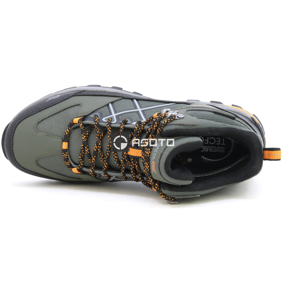 detail REGATTA Samaris III Boot olivová pánská outdoor obuv Isotex membrána