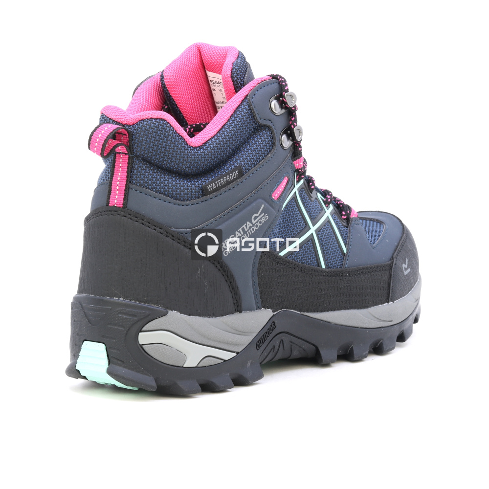 detail REGATTA Samaris Boot III modrá dámska outdoorová obuv s membránou Isotex