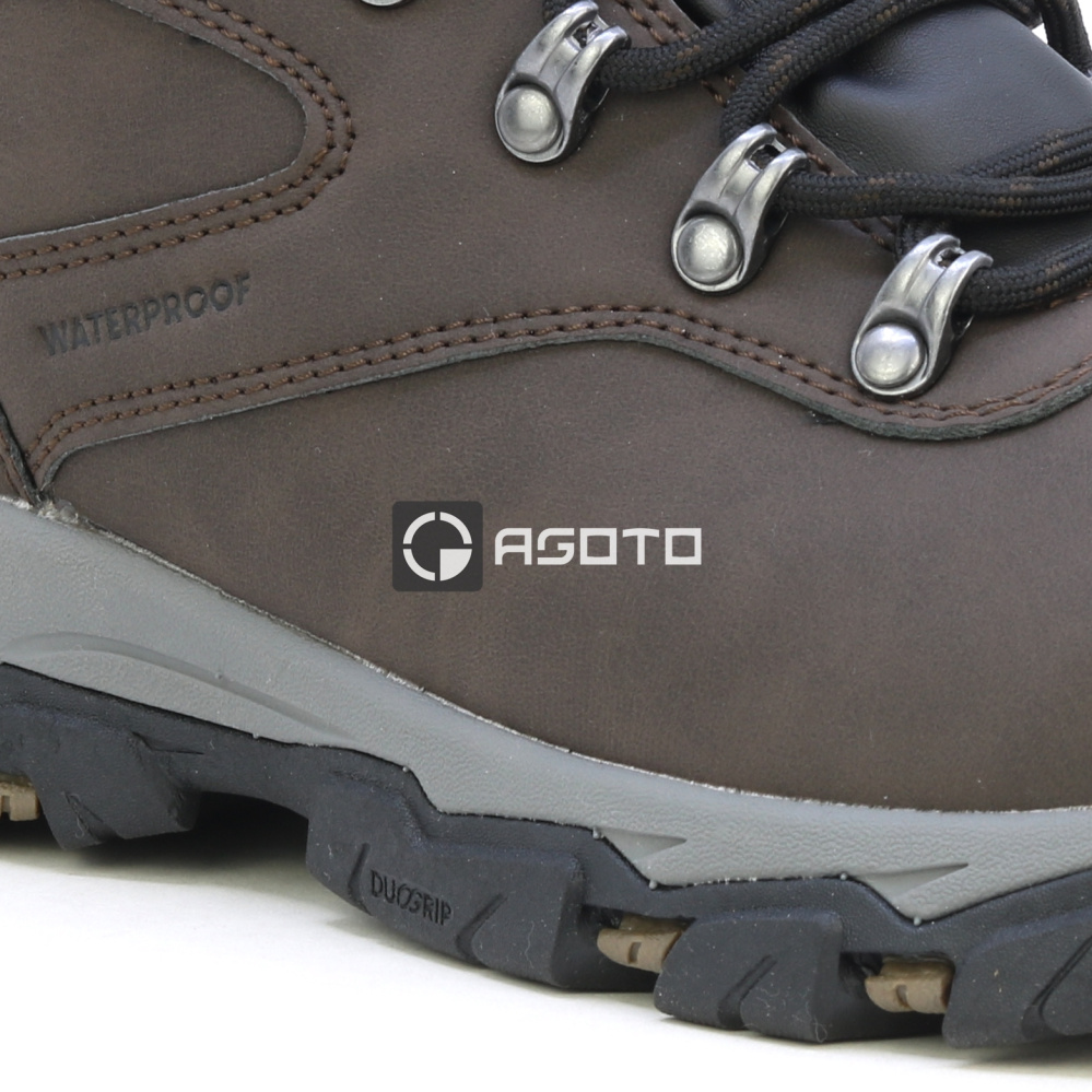 detail REGATTA Holcombe Classic hnedá pánska outdoorová kotníková obuv s membránou Isot