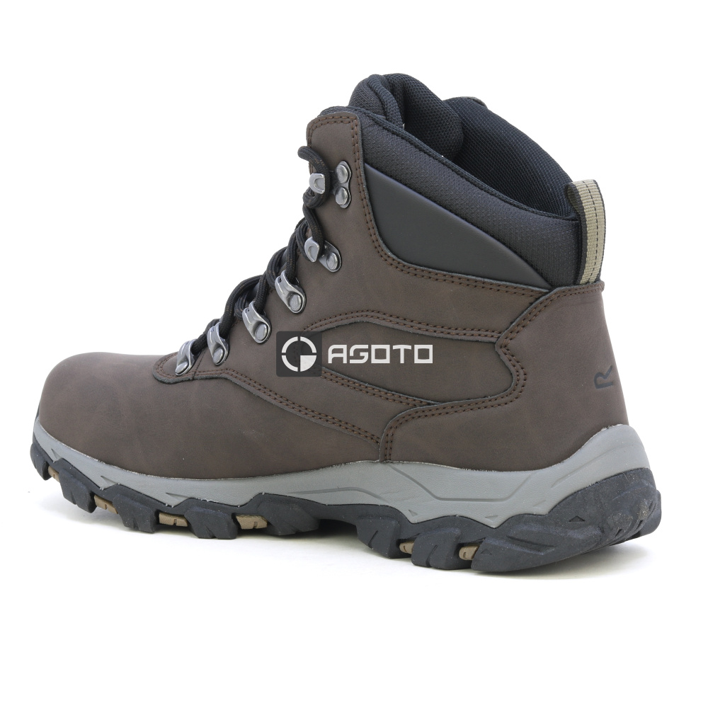 detail REGATTA Holcombe Classic hnedá pánska outdoorová kotníková obuv s membránou Isot