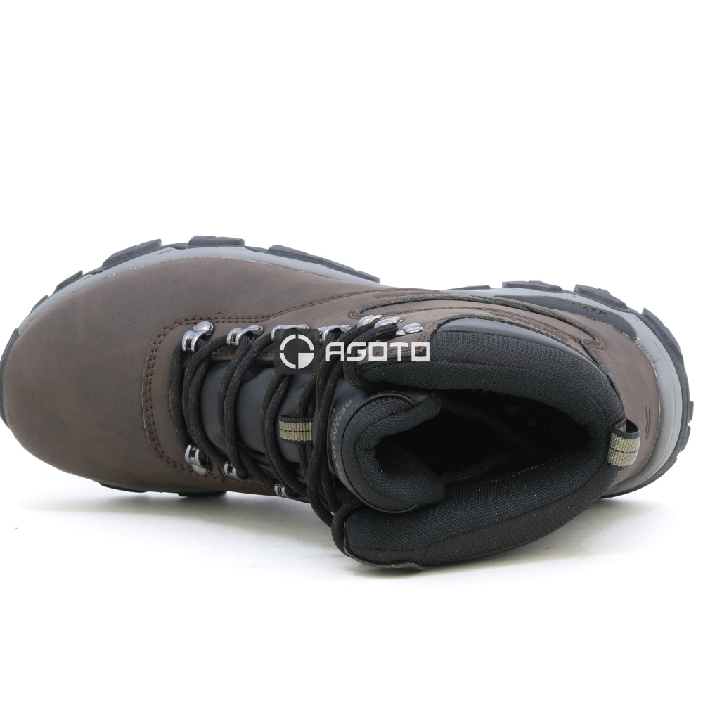 detail REGATTA Holcombe Classic hnedá pánska outdoorová kotníková obuv s membránou Isot