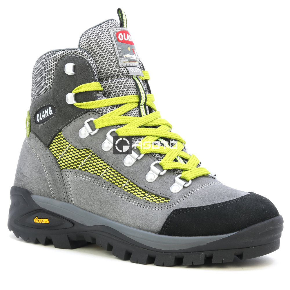 detail OLANG Tarvisio 822 sivá dámska pohodlná kožená outdoor obuv s membránou