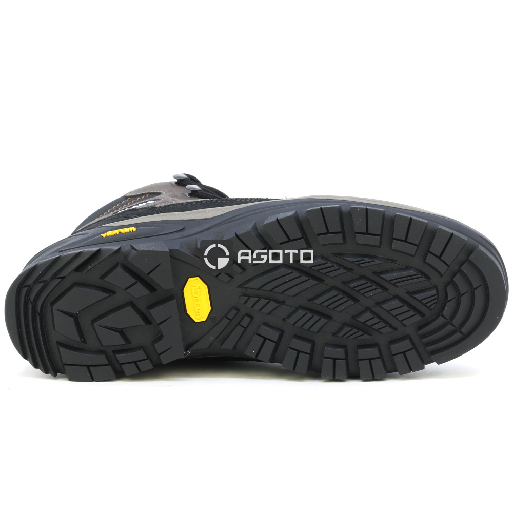 detail OLANG Badia 896 hnedá pánska pohodlná kožená outdoor obuv s membránou