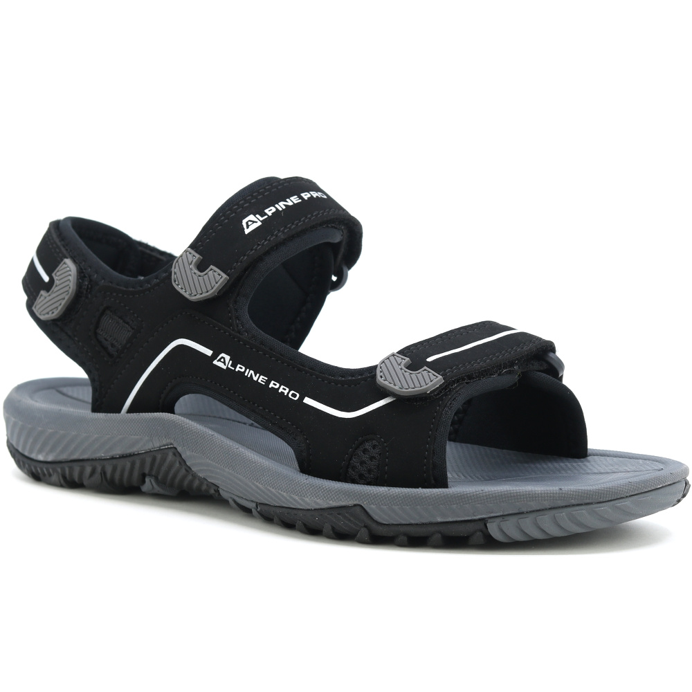 detail Outdoor sandál ALPINE PRO Gehen černý