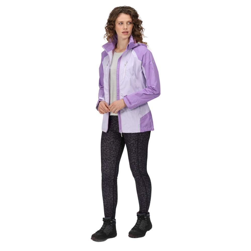 detail REGATTA Calderdale IV fialová dámská outdoor bunda + Isotex membrána