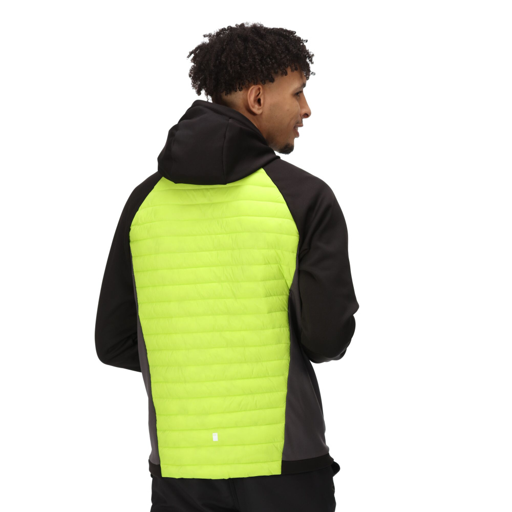 detail REGATTA Andreson VII Hybrid zelená pánská bunda