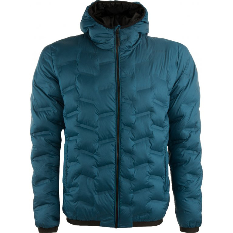 detail ALPINE PRO Kredas modrá pánská zimní bunda