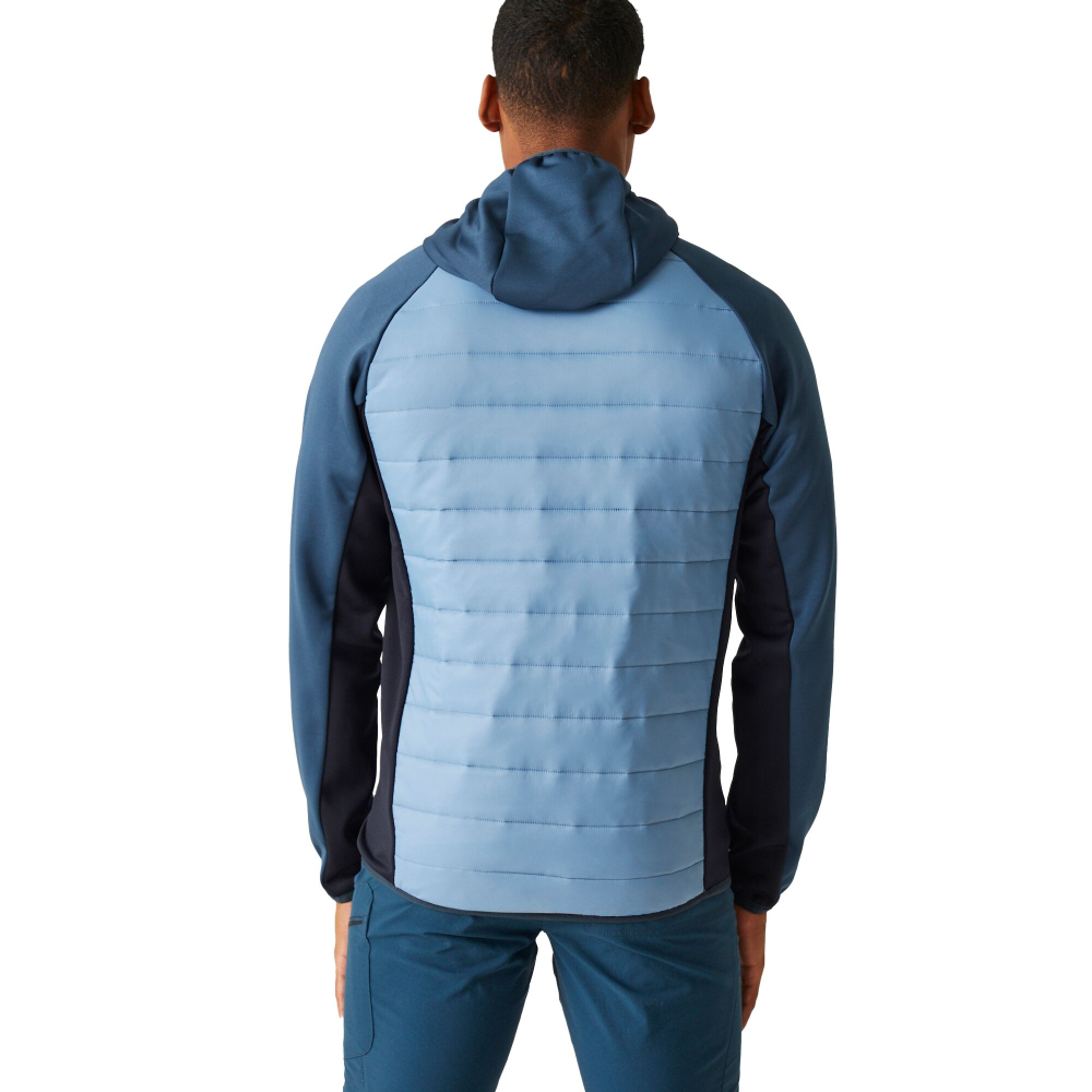 detail REGATTA Andreson VIII Hybrid modrá pánská outdoor bunda