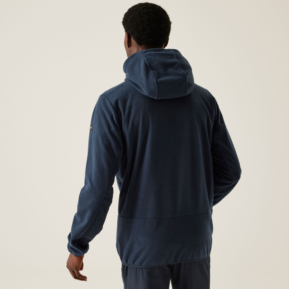detail REGATTA Tahill modrá pánská outdoor fleece bunda