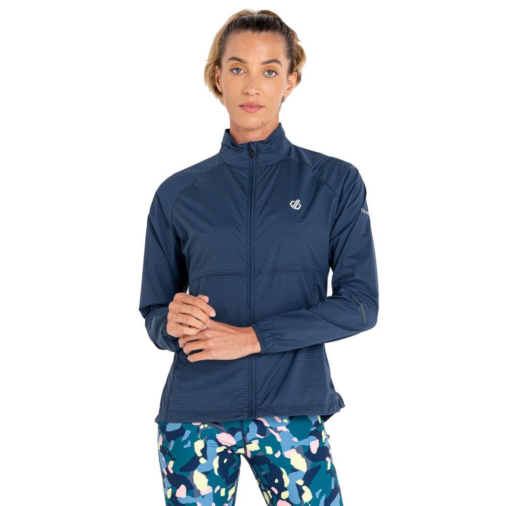 detail DARE2B ResilientIIWshell modrá dámská funkční bunda