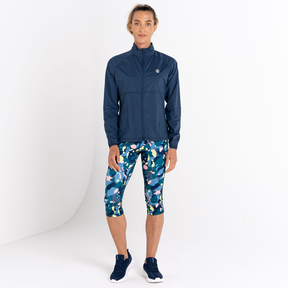 detail DARE2B ResilientIIWshell modrá dámská funkční bunda