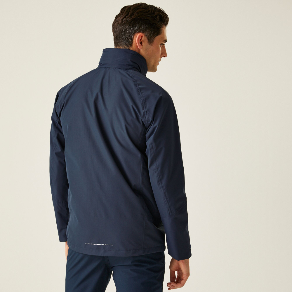 detail REGATTA CalderdaleVI modrá pánská outdoor bunda membrána Isotex 5000 mm