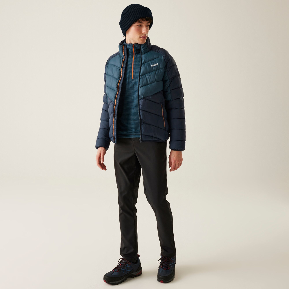 detail REGATTA Dalent modrá pánská zimní bunda