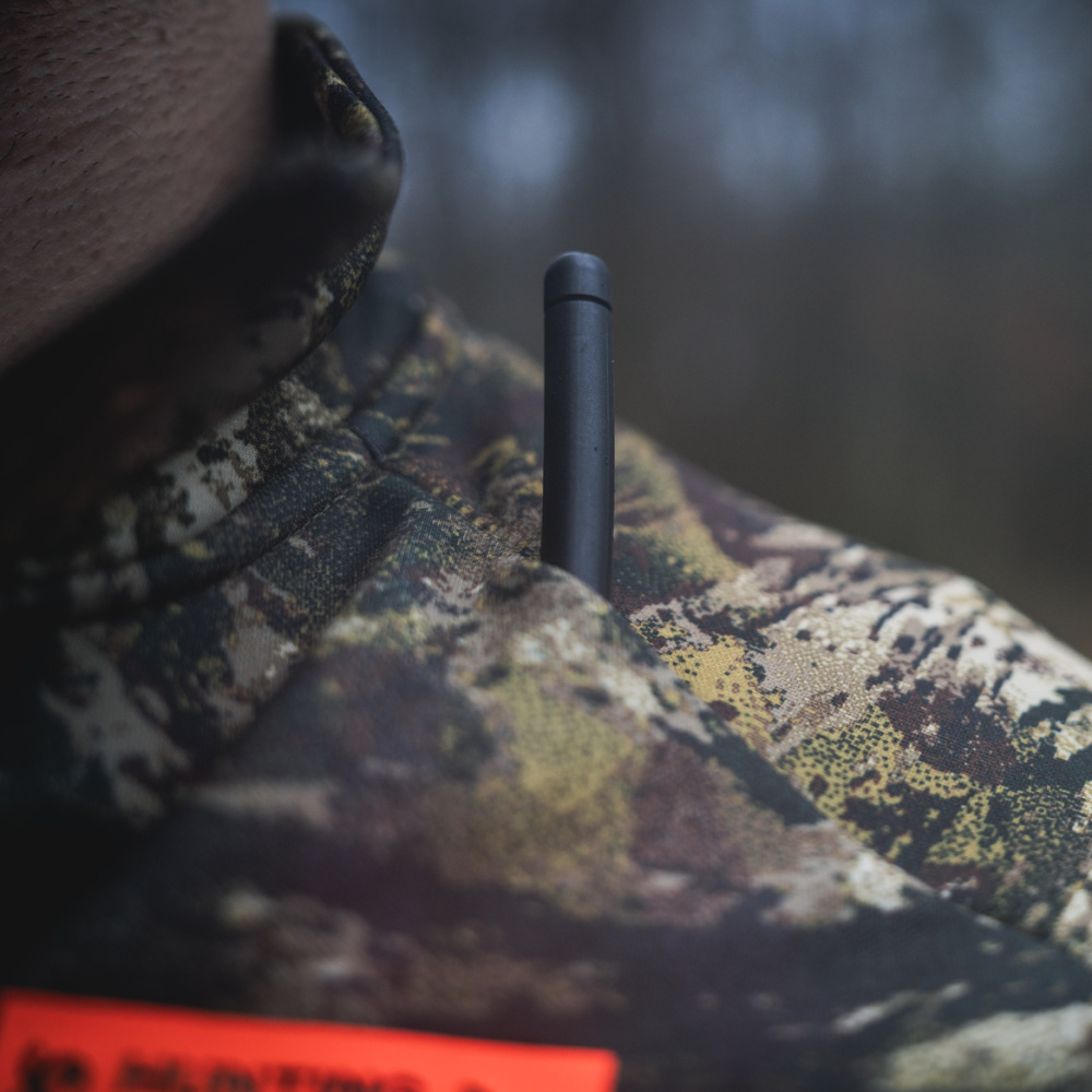 detail SEELAND Denmark Tidal Camo pánska outdoorová bunda maskáčová, pohodlná, stretcho